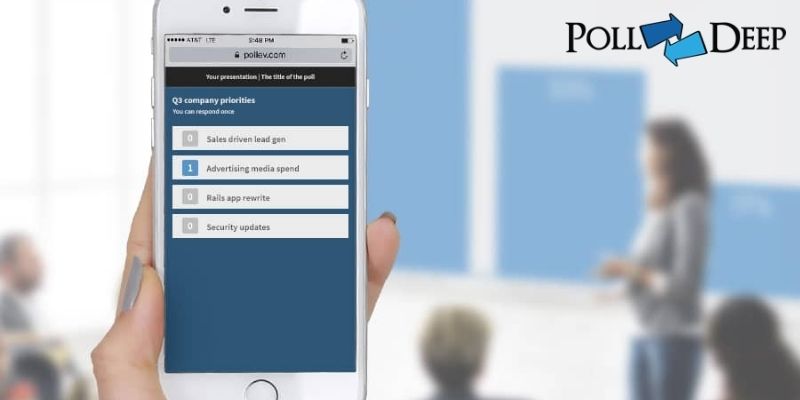 The Online Polling Tool Must Be Mobile Friendly